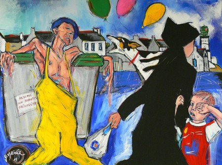 15 AO&Ucirc;T  (130 cm / 97 cm)  2011